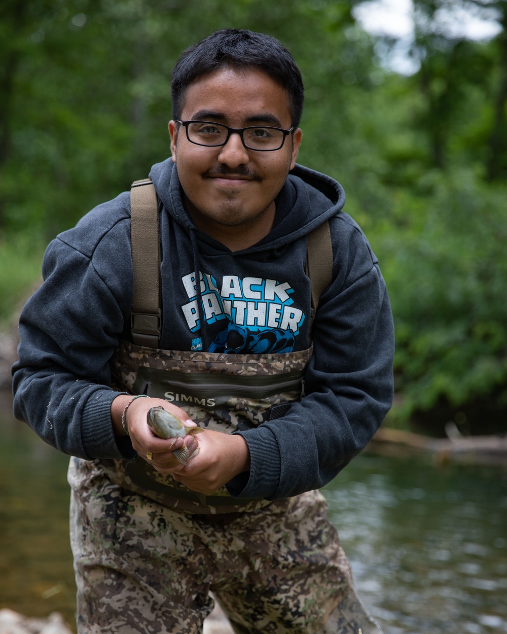 Kearsarge Sailors Attend a Fly Fishing Retreat