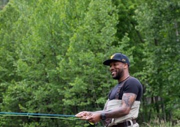 Kearsarge Sailors Attend a Fly Fishing Retreat