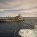 USS New York Replenishment At Sea