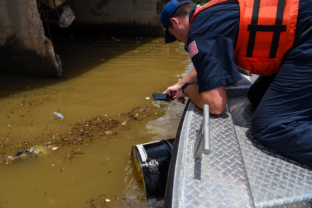 U.S. Coast Guard assesses impact of Hurricane Beryl