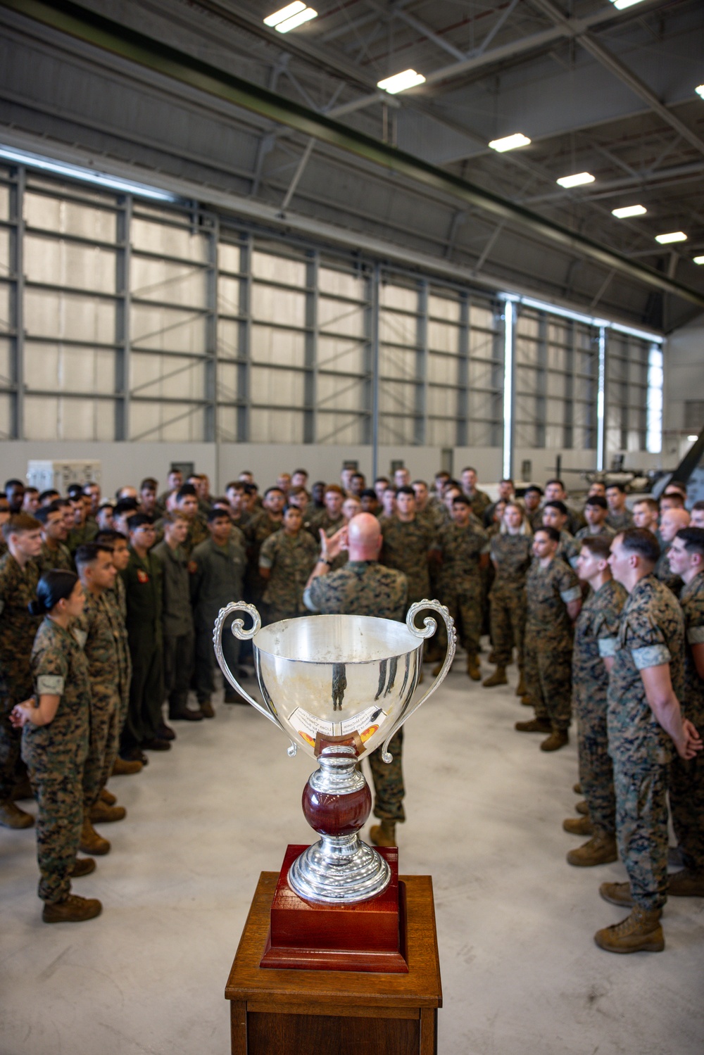 Marine Medium Tiltrotor Squadron (VMM) 162 receives the II MEF &quot;Chesty&quot; Puller Award