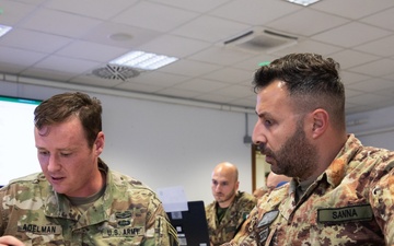 US, Italy conduct staff training exercise ahead of exercise Saber Junction 2024