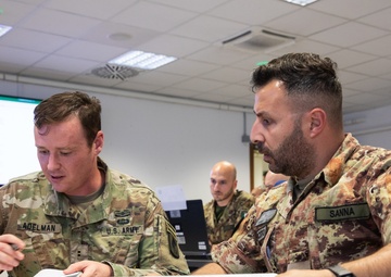 US, Italy conduct staff training exercise ahead of exercise Saber Junction 2024