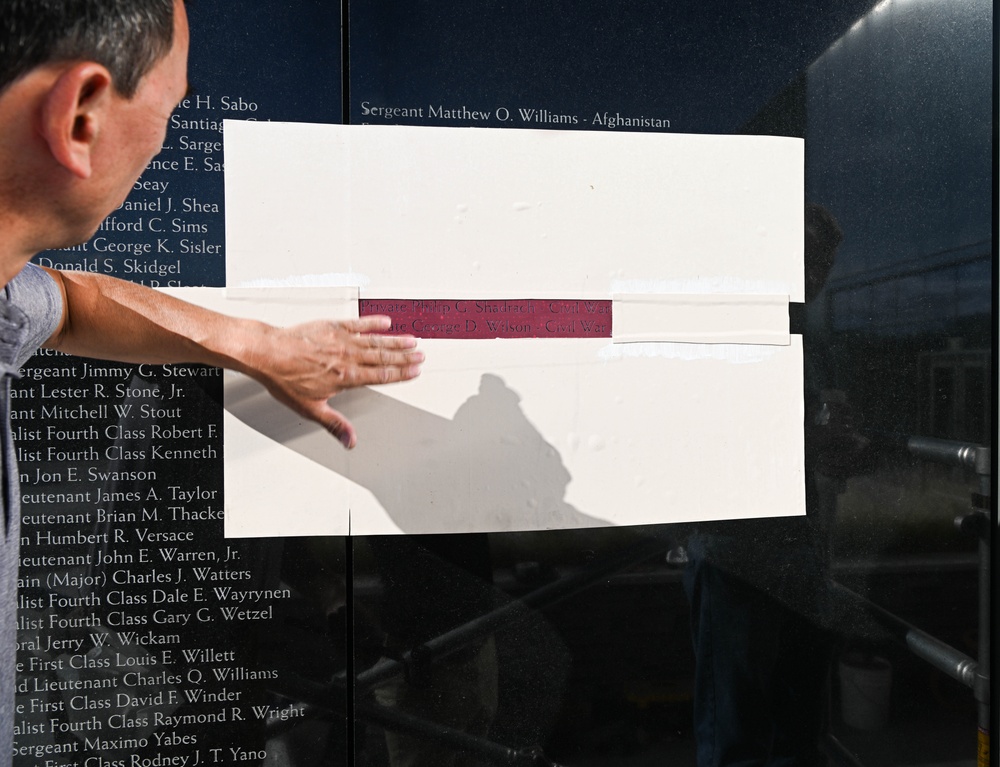 Two new names added to NMUSA's Medal of Honor Wall