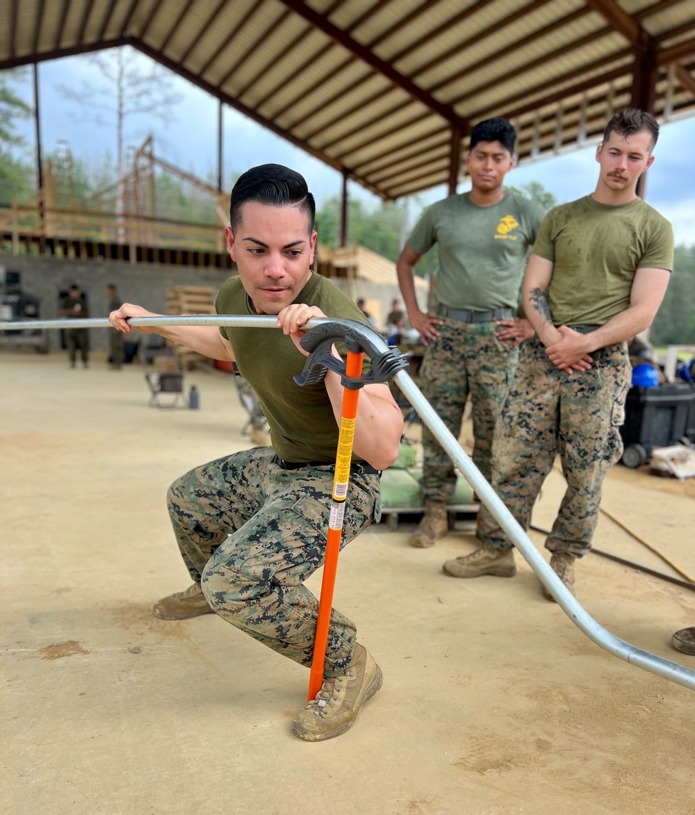 Fort Worth Marine Helps Build Camp For Adults And Children With Special Needs