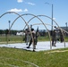 Airmen from the 171st Civil Engineer Squadron and the 177th Civil Engineer Squadron Participate in Piney Devil DRBS Construction