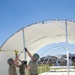 Airmen from the 171st Civil Engineer Squadron and the 177th Civil Engineer Squadron Participate in Piney Devil DRBS Construction