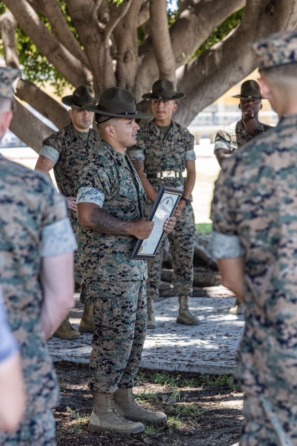 MCRD San Diego Meritorious Promotions – July 2024