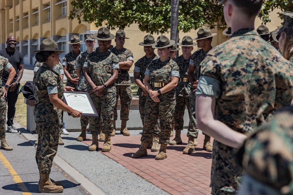 MCRD San Diego Meritorious Promotions – July 2024