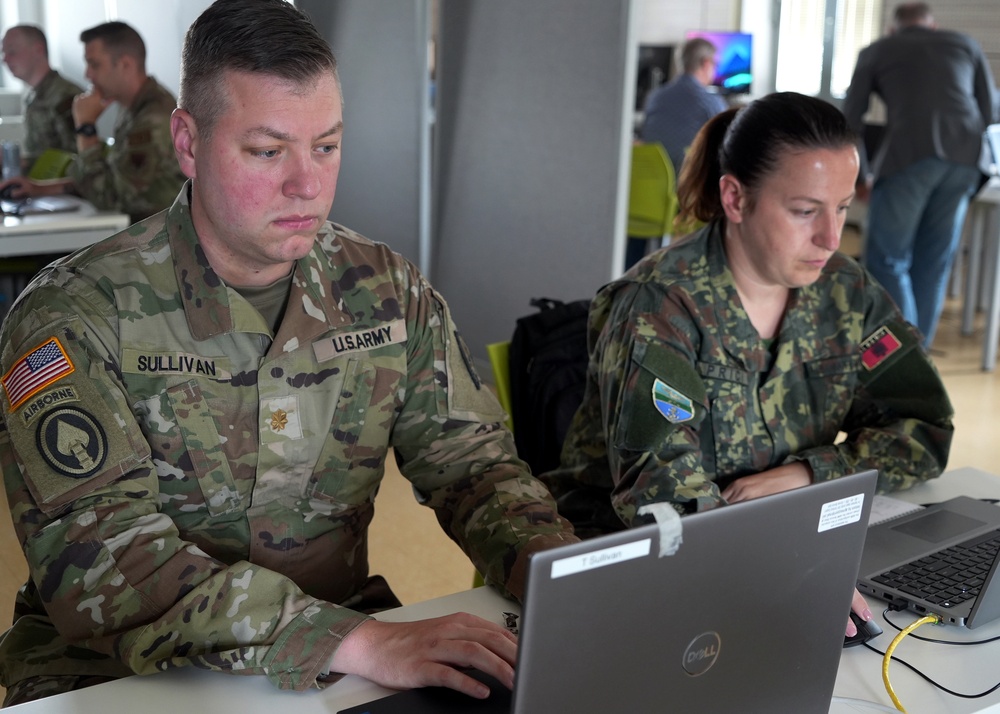 Guard members, international partners train on cyber skills in Slovenia