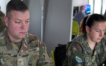 Guard members, international partners train on cyber skills in Slovenia