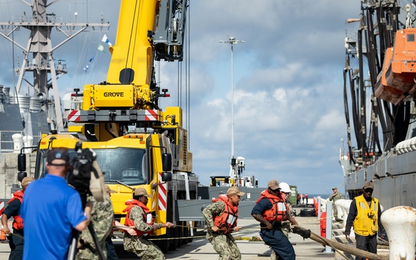 USNS Kanawha (T-AO 196) Returns to Naval Station Norfolk
