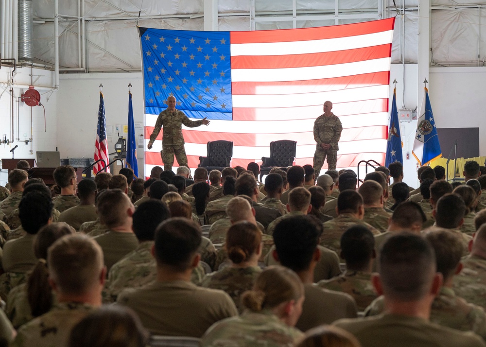 CSAF and CMSAF visit DM