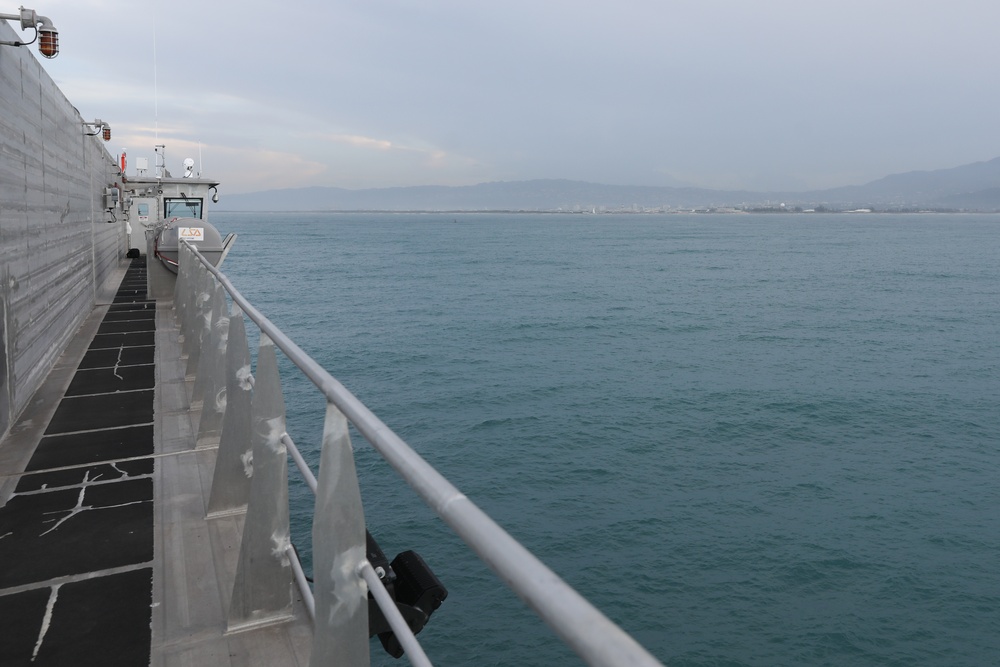USNS Burlington Arrives at Kingston, Jamaica