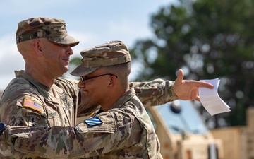 Sustainment Soldiers Host Company Change of Command