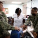 Sailors assess repairs at Kingston Public Hospital