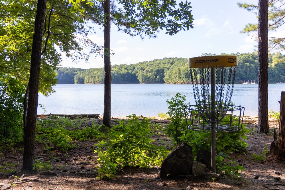 Scenic View at Gatewood Disc Golf Course