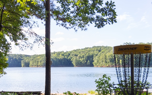 Scenic View at Gatewood Disc Golf Course