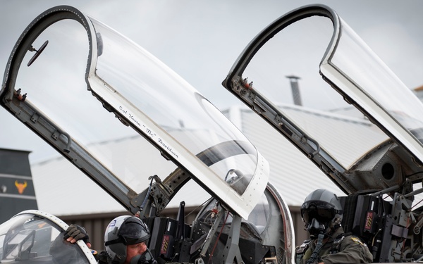 Col. Davidson's "fini" flight as 47th FTW commander