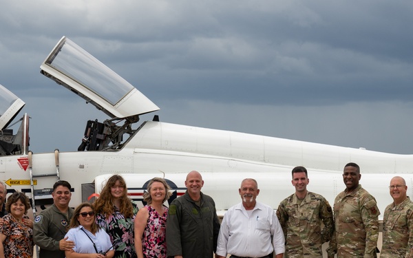 Col. Davidson's "fini" flight as 47th FTW commander