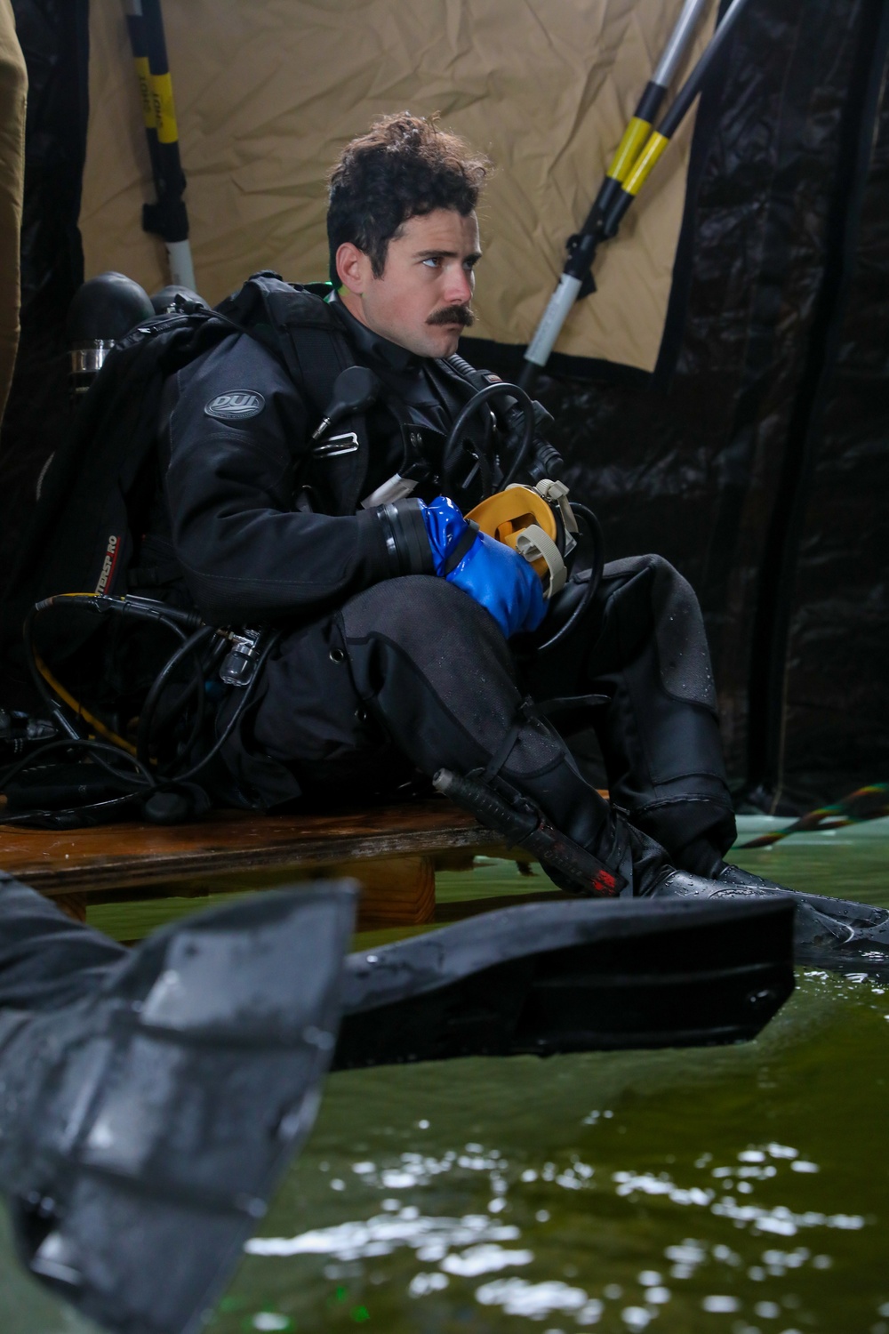 US Navy Divers Complete Ice Dives at Camp Ripley