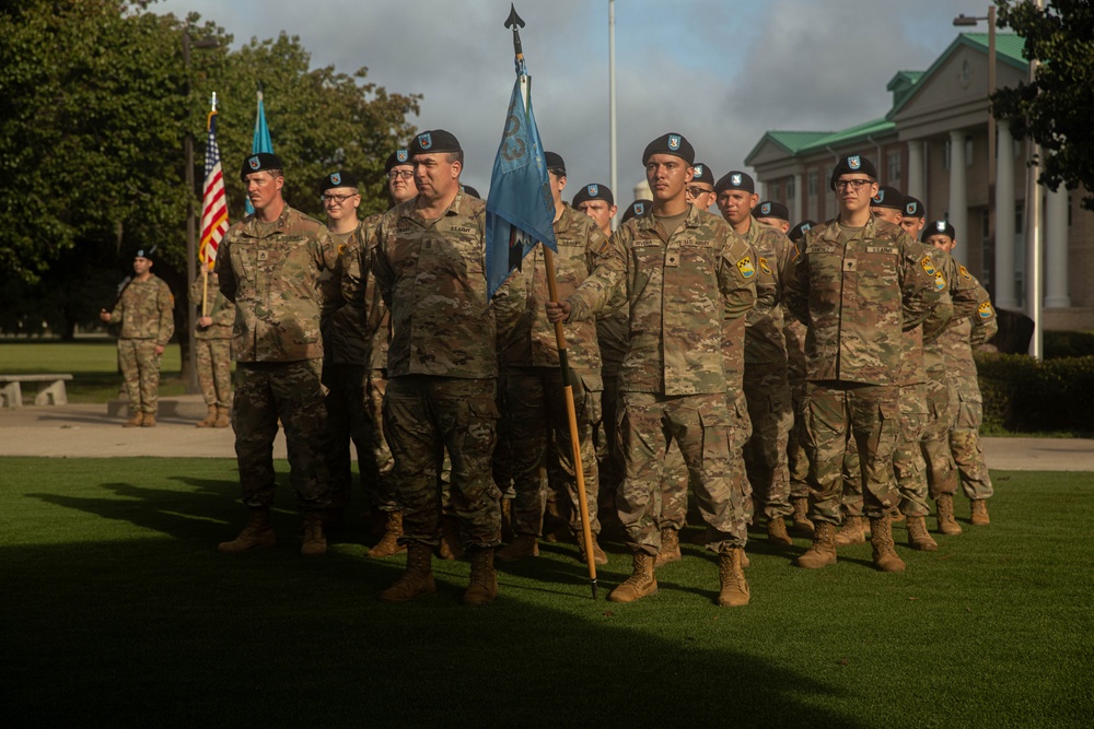 103rd Intelligence and Electronic Warfare Battalion holds Relinquish of responsibility ceremony