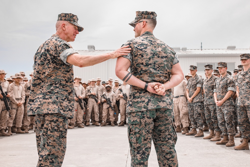 Commandant, Gen. Smith, Visits Camp Lejeune and MCAS New River