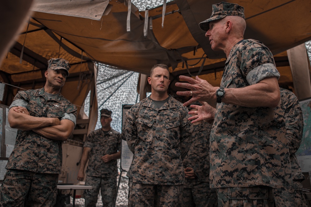 Commandant, Gen. Smith, Visits Camp Lejeune and MCAS New River