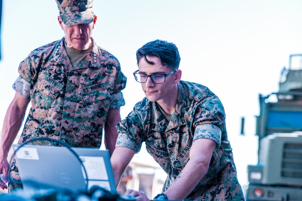 Commandant, Gen. Smith, Visits Camp Lejeune and MCAS New River