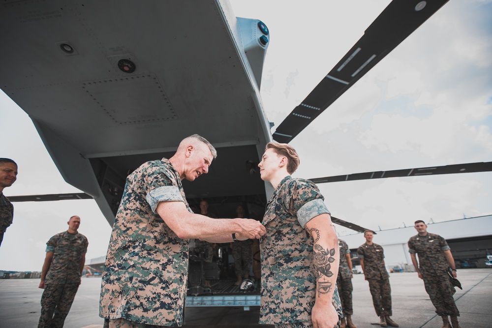 Commandant, Gen. Smith, Visits Camp Lejeune and MCAS New River