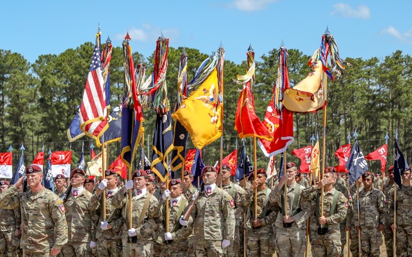 2nd BCT, 82nd Abn. Div. change of command ceremony