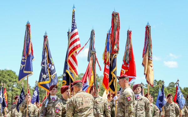2nd BCT, 82nd Abn. Div. change of command ceremony