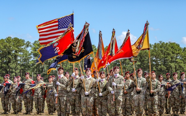 2nd BCT, 82nd Abn. Div. change of command ceremony