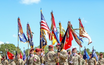2nd BCT, 82nd Abn. Div. change of command ceremony
