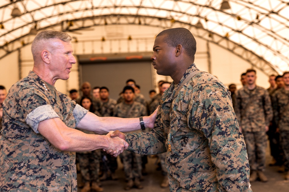 Commandant, Gen. Smith, Visits Camp Lejeune and MCAS New River