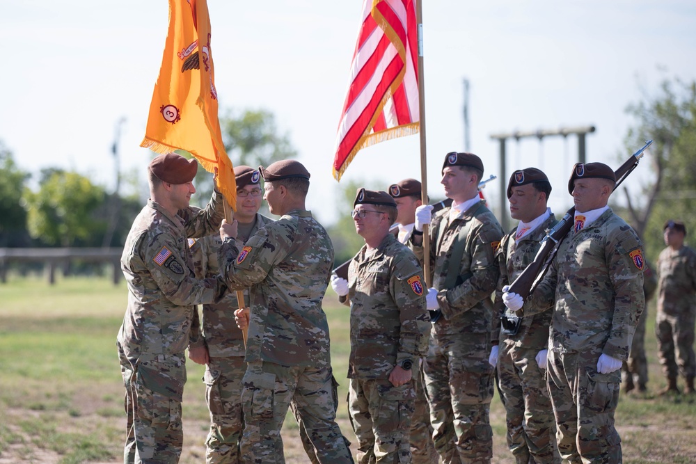 3rd Squadron 3rd Security Force Assistance Brigade Change of Command Ceremony