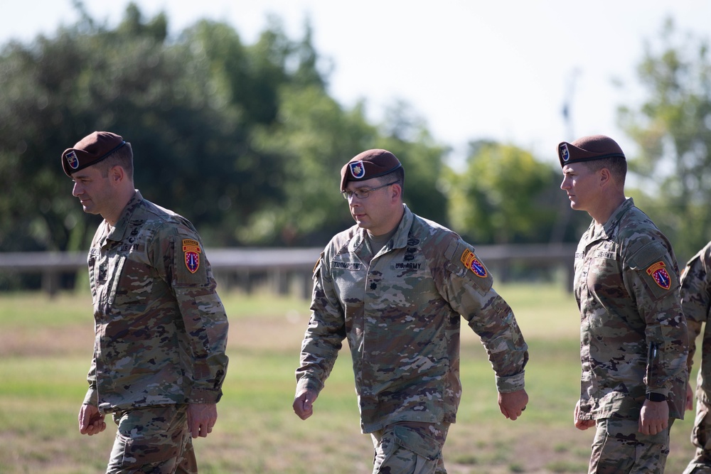 3rd Squadron 3rd Security Force Assistance Brigade Change of Command Ceremony