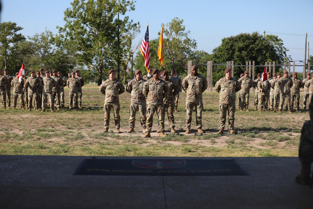 3rd Squadron 3rd Security Force Assistance Brigade Change of Command