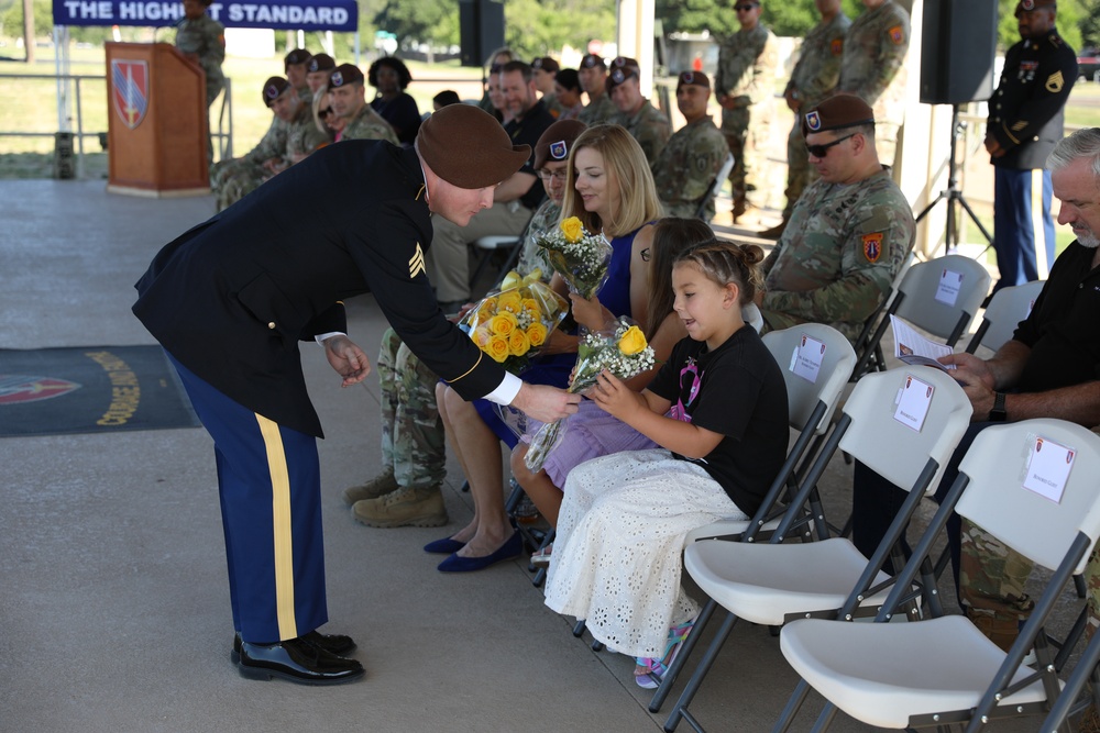 3rd Squadron 3rd Security Force Assistance Brigade Change of Command