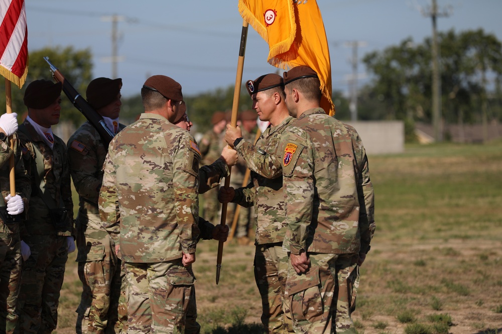 3rd Squadron 3rd Security Force Assistance Brigade Change of Command