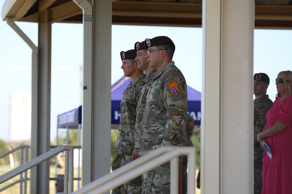 3rd Squadron 3rd Security Force Assistance Brigade Change of Command