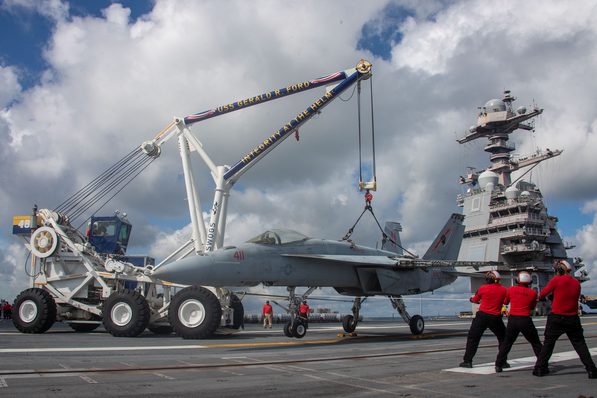 DVIDS - Images - Flight deck fire drill [Image 5 of 5]