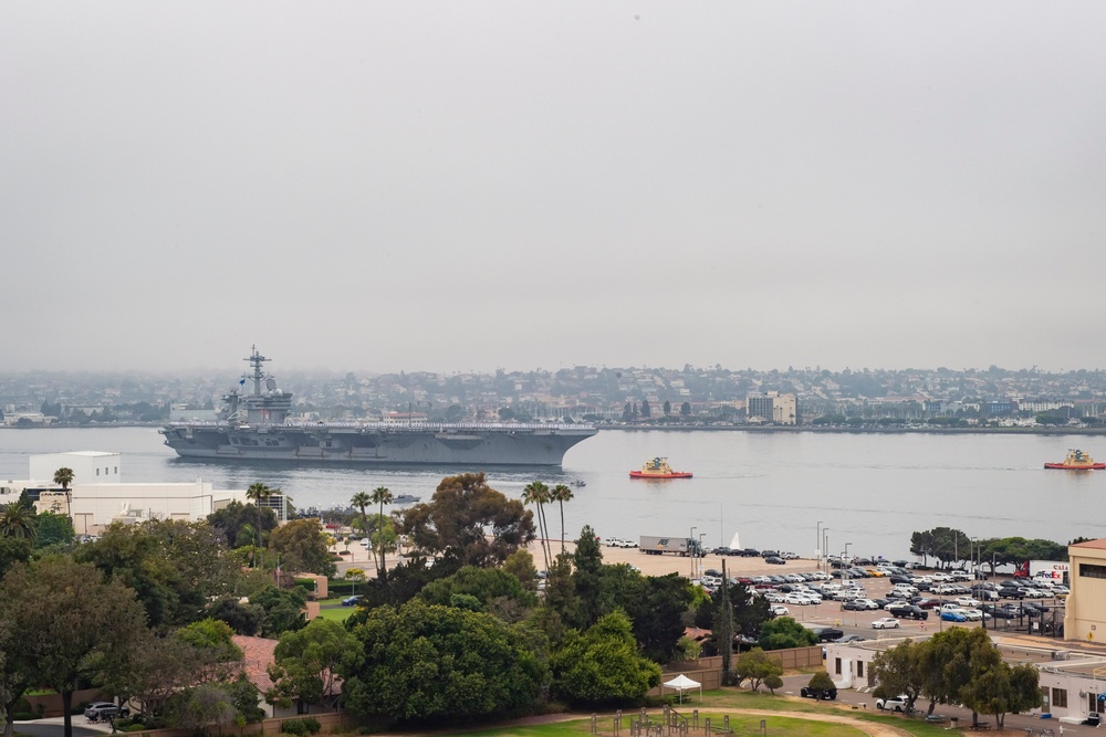 USS George Washington (CVN 73) Arrives in San Diego