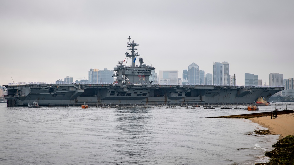 USS George Washington (CVN 73) Arrives in San Diego