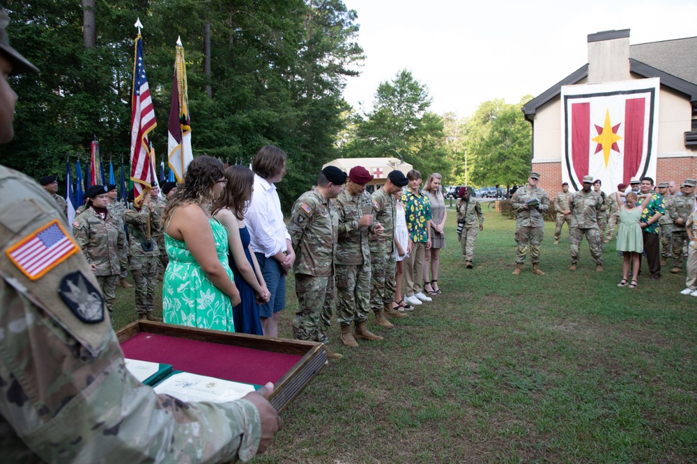 44th Medical Brigade Change of Command and Change of Responsibility Ceremony