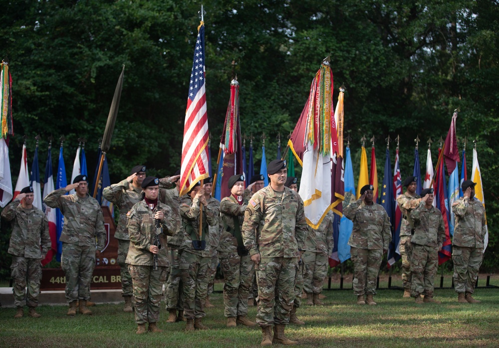 44th Medical Brigade Change of Command and Change of Responsibility Ceremony