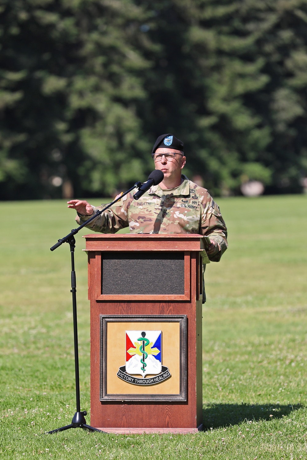 29th Hospital Center Change of Command