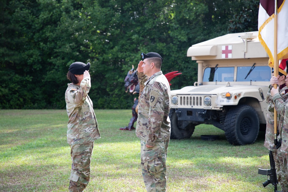 44th Medical Brigade Change of Command and Change of Responsibility Ceremony