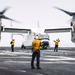 George Washington Conducts CMV-22B Flight Operations