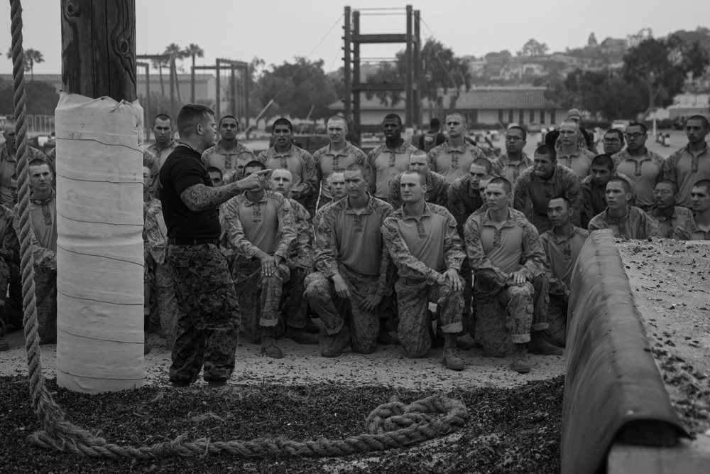 MCRD San Diego Kilo Company Confidence Course